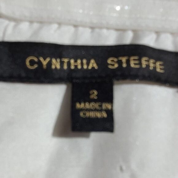 cynthia Steffe strapless short dress with ruffles - Picture 4 of 15